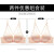 せブラキツネ【买ってあげます。プレゼーツ。】正规品の美甲ブラジャノアワイヤの胸が厚くて、憧れの色レセプションを持っています。幸せの前に、狐インネネ（2枚）32 A/70 A